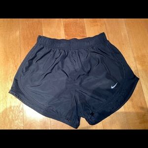 Black Nike dri fit running shorts